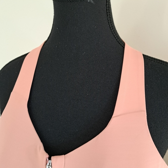 Knix Catalyst Bra Front Zip Pink Ginger Adjustable Size 2 36A - Picture 7 of 11